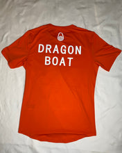 Load image into Gallery viewer, Rashguard SS Orange With RHKYC Logo-Dragon Boat