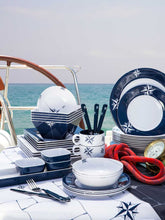 Load image into Gallery viewer, Marine Business MELAMINE TABLEWARE PACK NORTHWIND, 6 PEOPLE – 24 PC