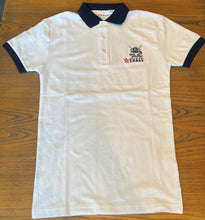 Load image into Gallery viewer, RHKYC Rowing Polo Cotton White/Navy