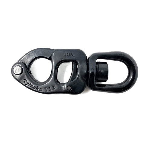 Tylaska T12 Standard Bail Snap Shackle With Black Oxide Finish