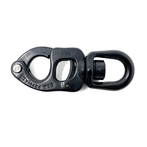 Tylaska T12 Standard Bail Snap Shackle With Black Oxide Finish
