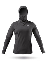 Load image into Gallery viewer, Zhik Womens Black Zhikmotion Hooded Top