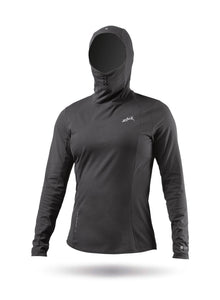 Zhik Womens Black Zhikmotion Hooded Top