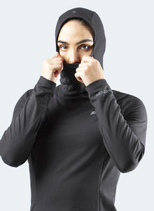Zhik Womens Black Zhikmotion Hooded Top