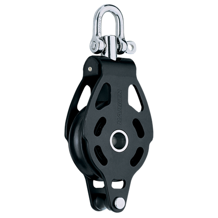 Harken 57mm Aluminum ESP Block — Swivel, Becket