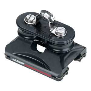 Harken 22mm Car — Fixed Sheaves, Eyestrap