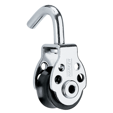 Harken 16mm Hook-In Halyard Block