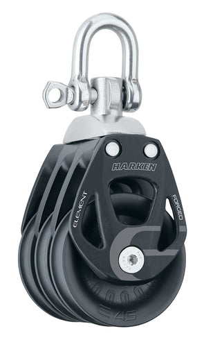 45 mm Aluminum Element Triple Block — Swivel