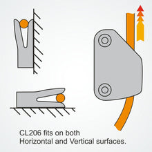 Load image into Gallery viewer, Clamcleat CL206 Lateral (Starboard)