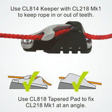 Load image into Gallery viewer, Clamcleat CL218 Mk1 Side Entry Mk1 (Port)