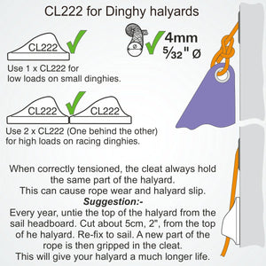 Clamcleat CL222 Racing Mini