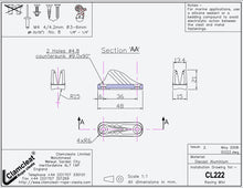 Load image into Gallery viewer, Clamcleat CL222 Racing Mini