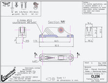 Load image into Gallery viewer, Clamcleat CL236 Roller Fairlead Mk1 Racing Junior