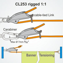 Load image into Gallery viewer, Clamcleat CL253 Trapeze &amp; Vang Cleat