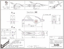 Load image into Gallery viewer, Clamcleat CL253 Trapeze &amp; Vang Cleat