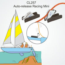 Load image into Gallery viewer, Clamcleat CL257 Auto-Release Racing Mini