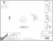 Load image into Gallery viewer, Clamcleat CL260 Line-Lok®