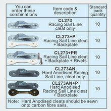 Load image into Gallery viewer, Clamcleat CL273 Racing Sail Line cleat (Starboard)
