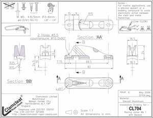 CL704 Racing junior Mk1 with Becket