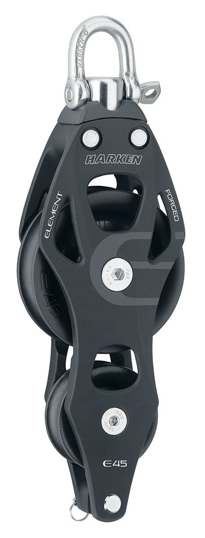 45 mm Aluminum Element Fiddle Block — Swivel, Becket