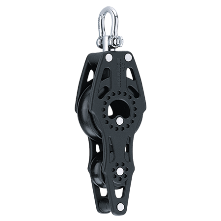40 mm Fiddle Block — Swivel, Becket