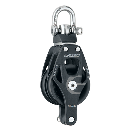 45 mm Aluminum Element Triple Block — Swivel, Becket