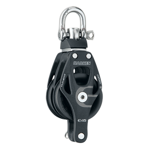 45 mm Aluminum Element Triple Block — Swivel, Becket