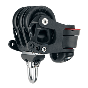 45 mm Aluminum Element Triple Block — Swivel, Cam Cleat