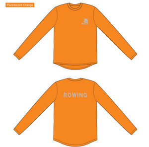 RHKYC Rowing Long Sleeve Tee Orange