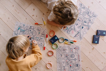 Load image into Gallery viewer, Super Petit Tablemat Set Surf Party