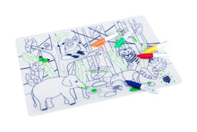 Load image into Gallery viewer, Super Petit Tablemat Set Wildlife Jungle South-East Asia