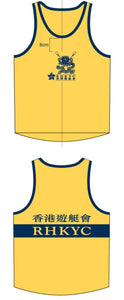 RHKYC Rowing Tank Top Yellow